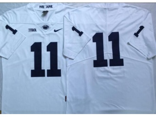 Penn State Nittany Lions #11 Limited Jerseys White