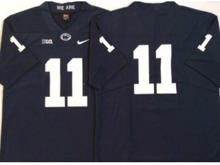 Penn State Nittany Lions #11 Limited Jerseys Blue 