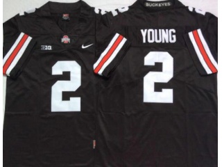 Ohio State Buckeyes #2 Chase Young Limited Jersey Black