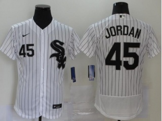 Nike Chicago White Sox #45 Michael Jordan Felxbase Jersey White