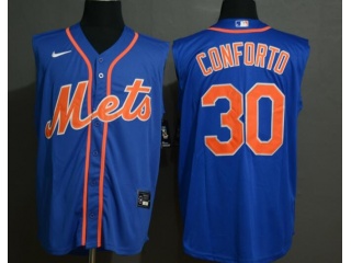 Nike New York Mets #30 Michael Conforto Vest Jersey Blue