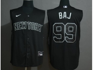 Nike New York Yankees #99 Aaron Judge Vest Jersey Black