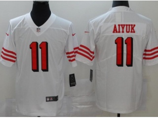 San Francisco 49ers #11 Brandon Aiyuk Color Rush Limited Jersey White