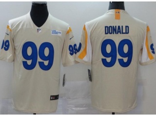 Los Angeles Rams #99 Aaron Donald Vapor Untouchable Limited Jersey Cream