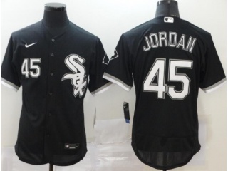 Nike Chicago White Sox #45 Michael Jordan Flexbase Jersey Black