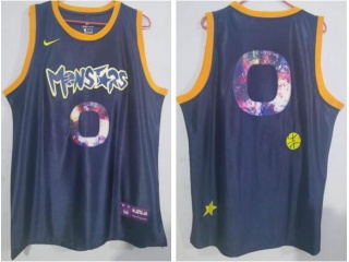 Monstars Space Jam #23 Lebron James Jersey Black