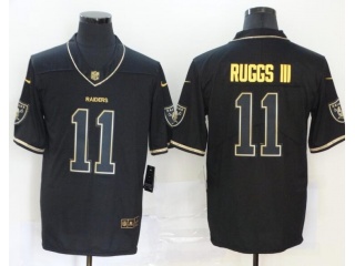Oakland Raiders #11 Henry Ruggs III Limited Jersey Black Golden