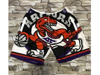 Toronto Raptors Mitchell&Ness Big Face Short White