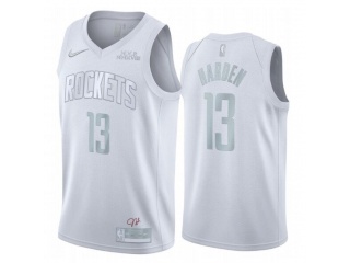 Nike Houston Rockets #13 James Harden MVP Jersey White