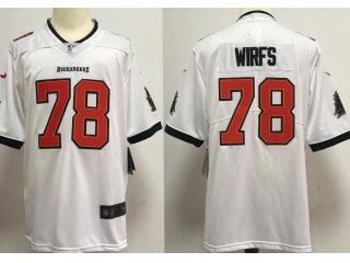 Tampa Bay Buccaneers #78 Tristan Wirfs Limited Jersey White