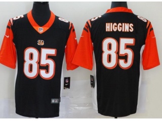 Cincinnati Bengals #85 Tee Higgins Vapor Limited Jersey Black