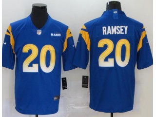 Los Angeles Rams #20 Jalen Ramsey 2020 Vapor Untouchable Limited Jersey Blue