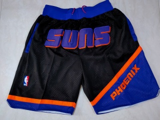 Phoenix Suns Throwback Shorts Black