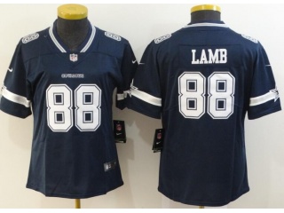 Woman Dallas Cowboys #88 CeeDee Lamb Vapor Untouchable Limited Jersey Blue