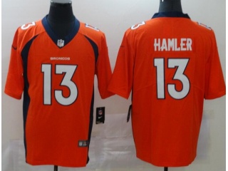Denver Broncos #13 KJ Hamler Vapor Untouchable Limited Jersey Blue