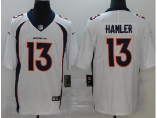 Denver Broncos #13 KJ Hamler Vapor Untouchable Limited Jersey Orange
