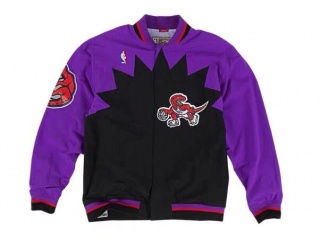 Toronto Raptors Mitchell&Ness Jackets Purple