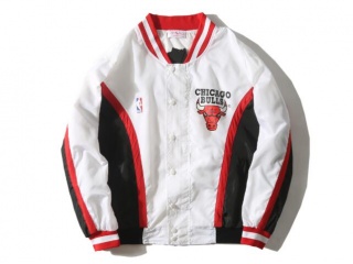 Chicago Bulls Mitchell&Ness Jackets White