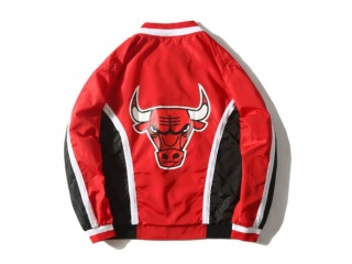 Chicago Bulls Mitchell&Ness Jackets Red