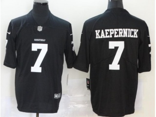 San Francisco 49ers #7 Colin Kaepernick Limited Jersey Black