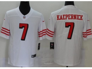 San Francisco 49ers #7 Colin Kaepernick Color Rush Limited Jersey White 