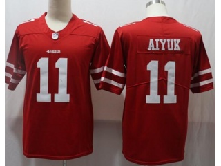 San Francisco 49ers #11 Brandon Aiyuk Limited Jersey Red