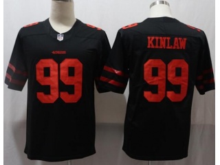 San Francisco 49ers #99 Javon Kinlaw Limited Jersey Black