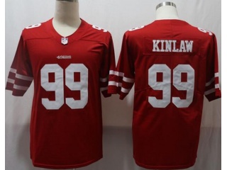 San Francisco 49ers #99 Javon Kinlaw Limited Jersey Red