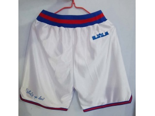 Nike Monstars Space Jam 2 Lebron James Shorts White