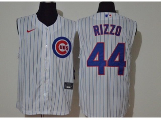 Nike Chicago Cubs #44 Anthony Rizzo Vest Jersey White