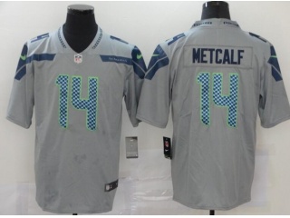 Seattle Seahawks #14 DK Metcalf Limited Football Jersey Grey