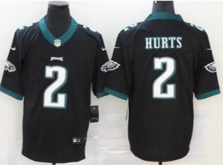 Philadelphia Eagles #2 Jalen Hurts Vapor Limited Jersey Black