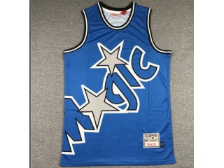 Orlando Magic #1 Tracy McGrady Mitchell&Ness Big Face Jersey Blue