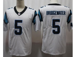 Carolina Panthers #5 Teddy Brigewater Men's Vapor Untouchable Limited Jersey White