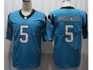 Carolina Panthers #5 Teddy Brigewater Men's Vapor Untouchable Limited Jersey Blue