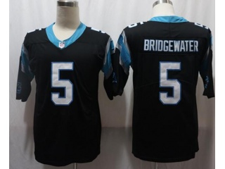 Carolina Panthers #5 Teddy Brigewater Men's Vapor Untouchable Limited Jersey Black