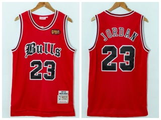 Chicago Bulls 23 Michael Jordan 1997-98 Special Throwback Jersey Red