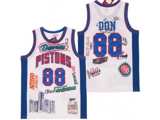 Detroit Pistons #88 Big Sean 