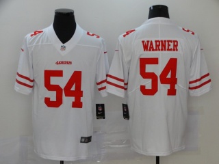 San Francisco 49ers 54 Fred Warner Vapor Limited Jersey White