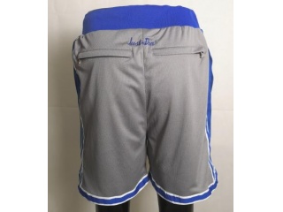 Los Angeles Dodgers Just Don Throwback Baseball Shorts Gray