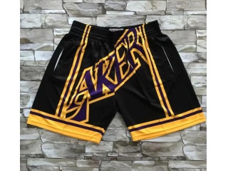 Los Angeles Lakers Mitchell&Ness Big Face Short Black