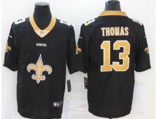 New Orleans Saints #13 Michael Thomas Limited Jersey Black Logo