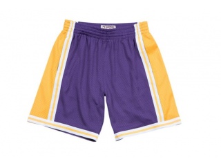 Los Angeles Lakers Mitchell&Ness Shorts Purple