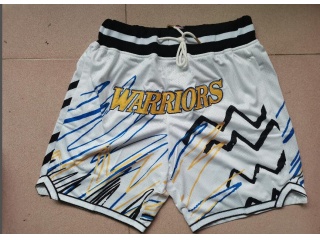 Golden State Warriors Just Don Shorts White 