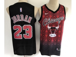 Chicago Bulls #23 Michael Jordan Fashion Jersey Red 