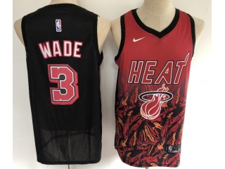 Miami Heat #3 Dwyane Wade Fashion Jersey Red