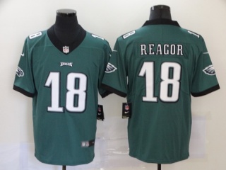 Philadelphia Eagles #18 Jalen Reagor Vapor Limited Jersey Green