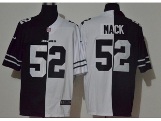 Chicago Bears #52 Khalil Mack Limited Jersey Black White