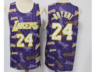 Los Angeles Lakers #24 Kobe Bryant HWC Tear Up Pack Swingman Jersey Purple
