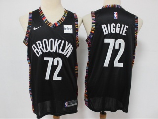 Nike Brooklyn Nets 72 Biggie Smalls City Jersey Black